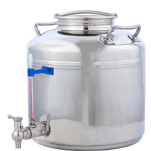 Option : Kit de niveau liquide avec tube transparent et robinet spécial (ne pas utiliser pour des températures supérieures à 60 °C)
