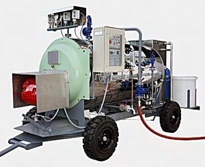 chaudière vapeur mobile